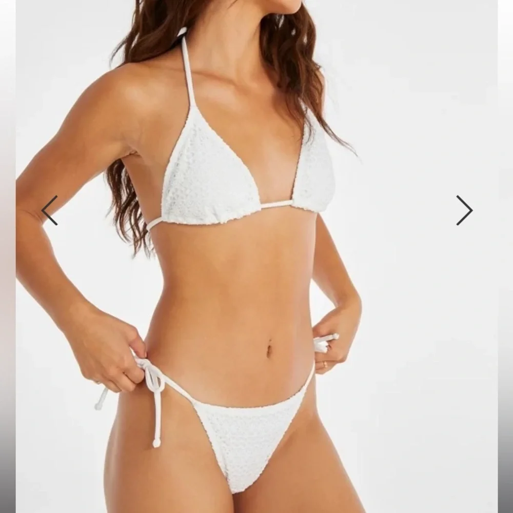 NWT Dorina Baule White Bikini L P75
